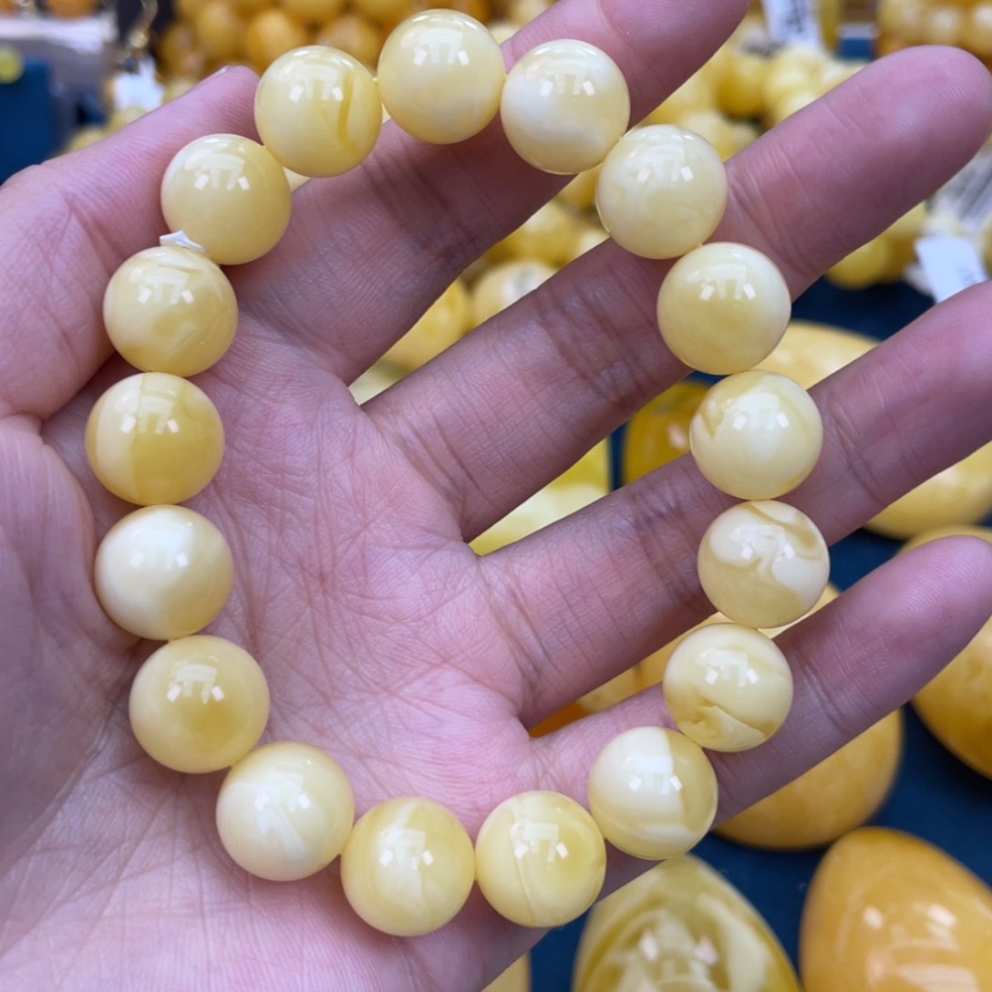 琥珀裸石未镶嵌琥珀蜜蜡w 66