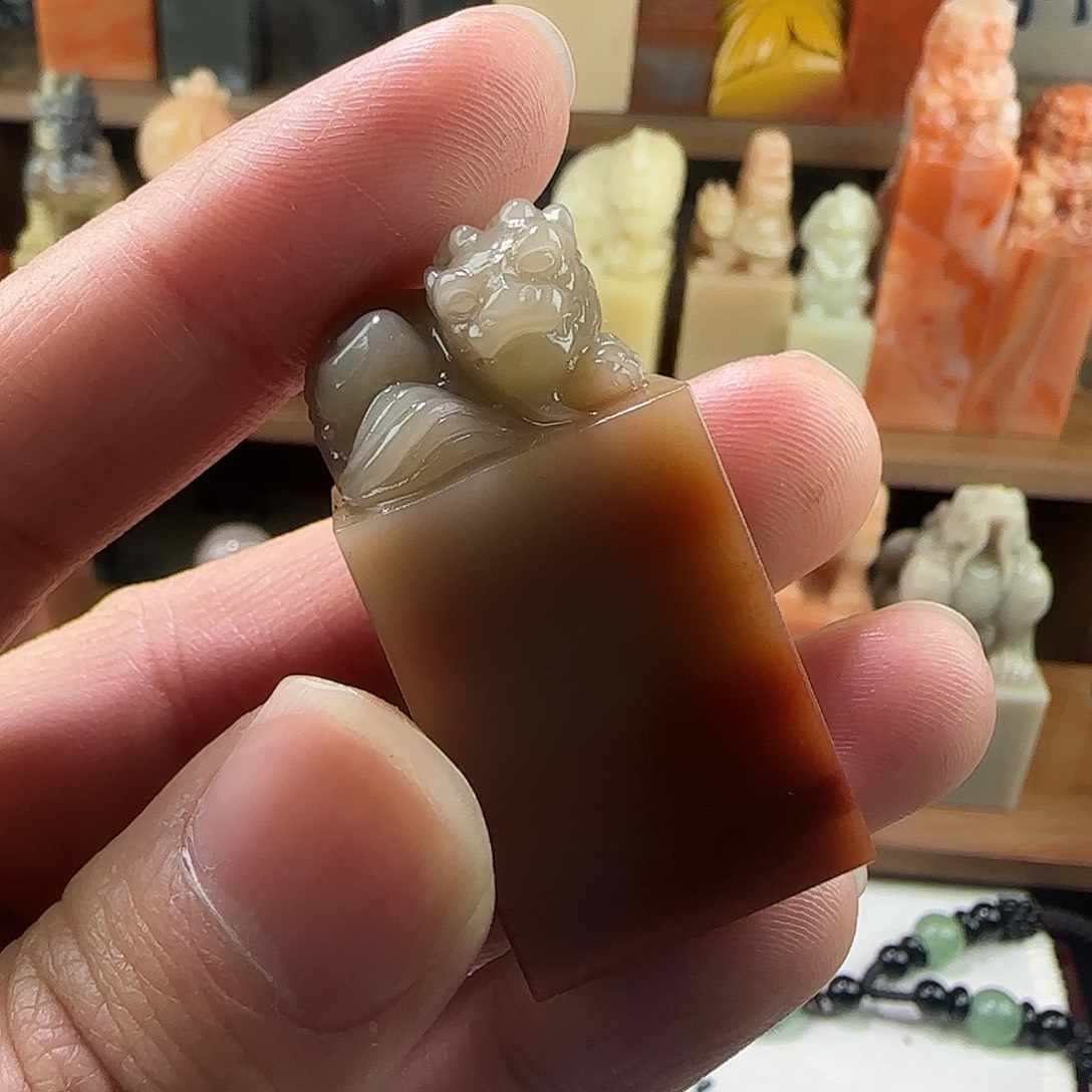 印石寿山石034老挝保利石