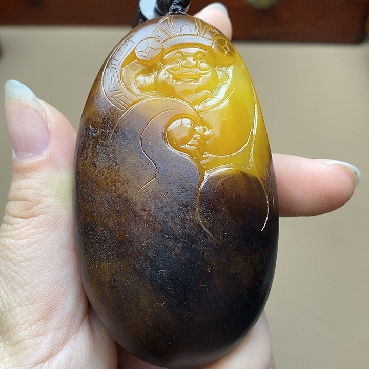 和田玉挂件未镶嵌F