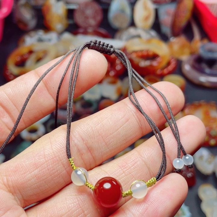 玛瑙/玉髓手链未镶嵌