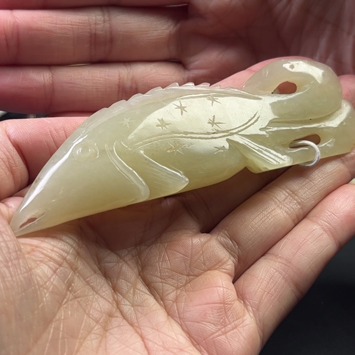 和田玉挂件未镶嵌奔***5