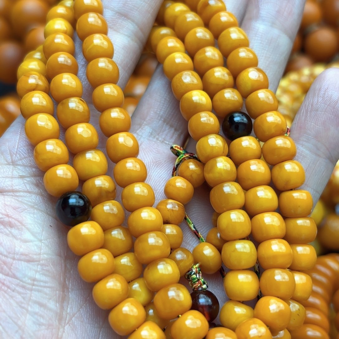 琥珀手链未镶嵌蜜蜡