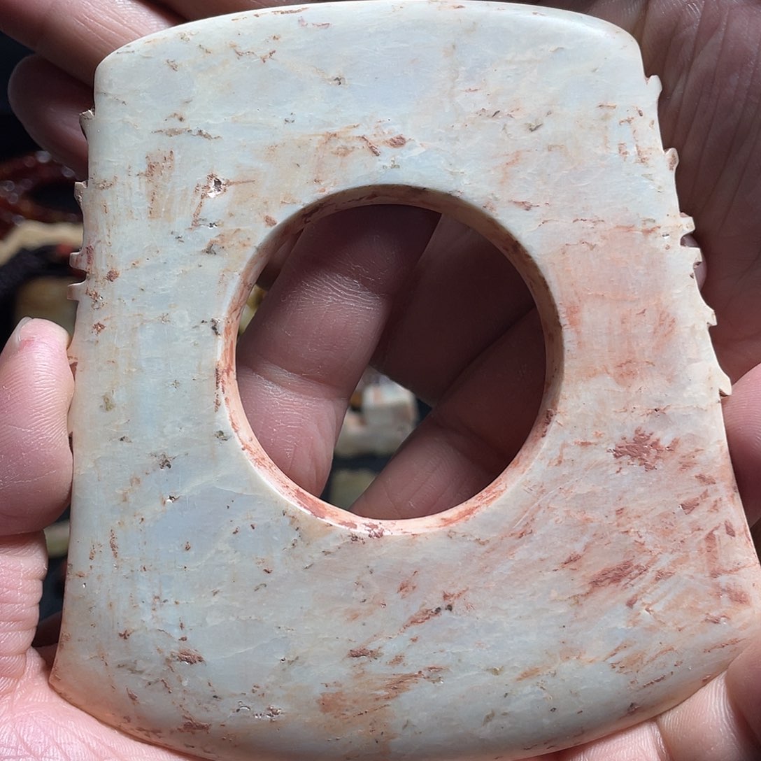 和田玉（糖玉）挂件未镶嵌钟*铎