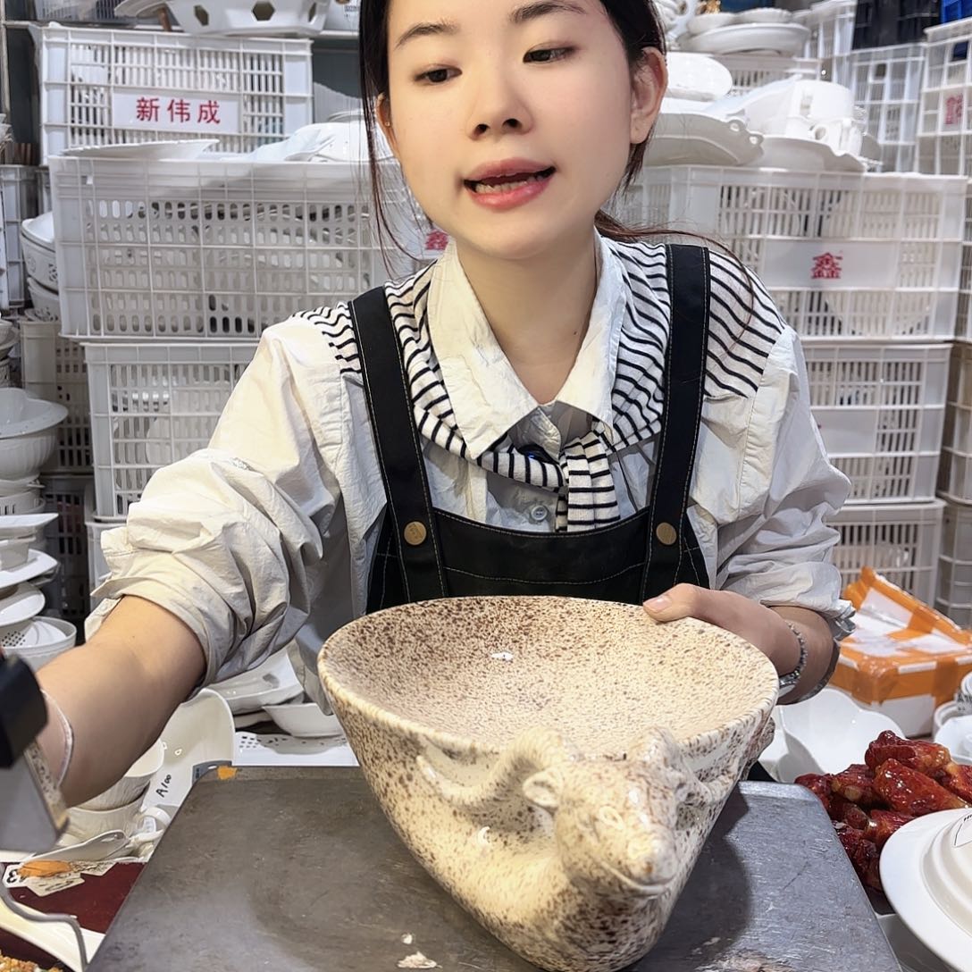 盘微瑕产品………羊盘大号一个