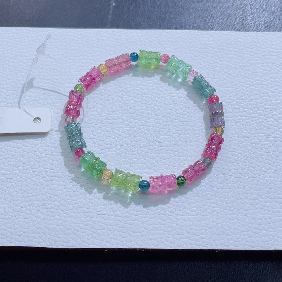 未镶嵌手链碧玺碧玺手链