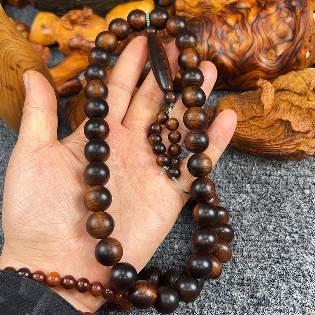 柏木猪*宝太行崖柏15雷击木手持