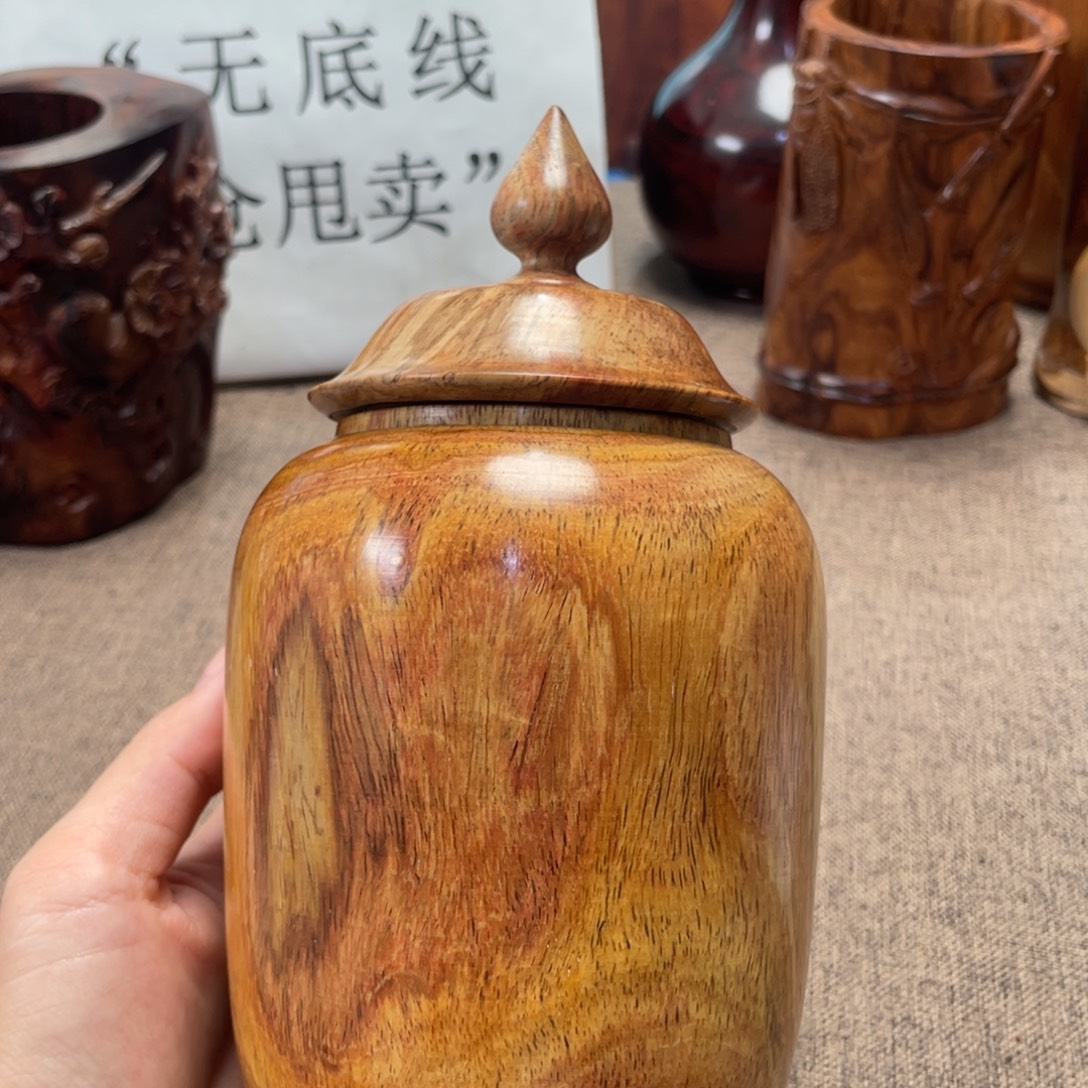 黄花梨/降香黄檀新料罐子