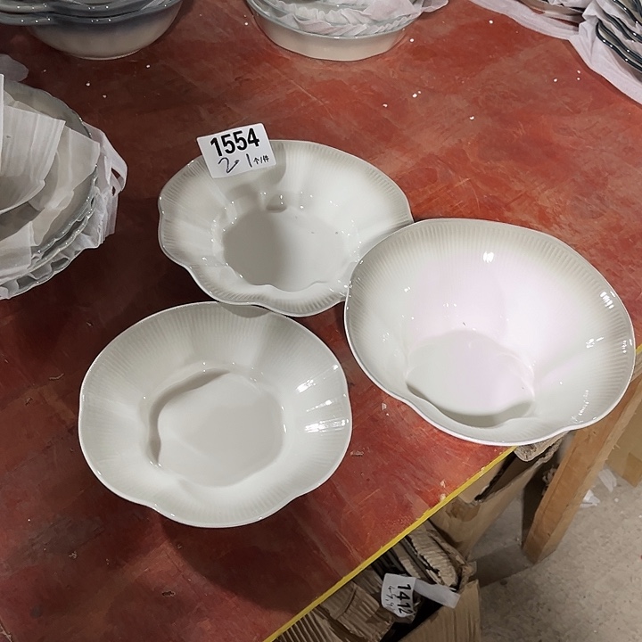 瓷微瑕外贸餐具1554