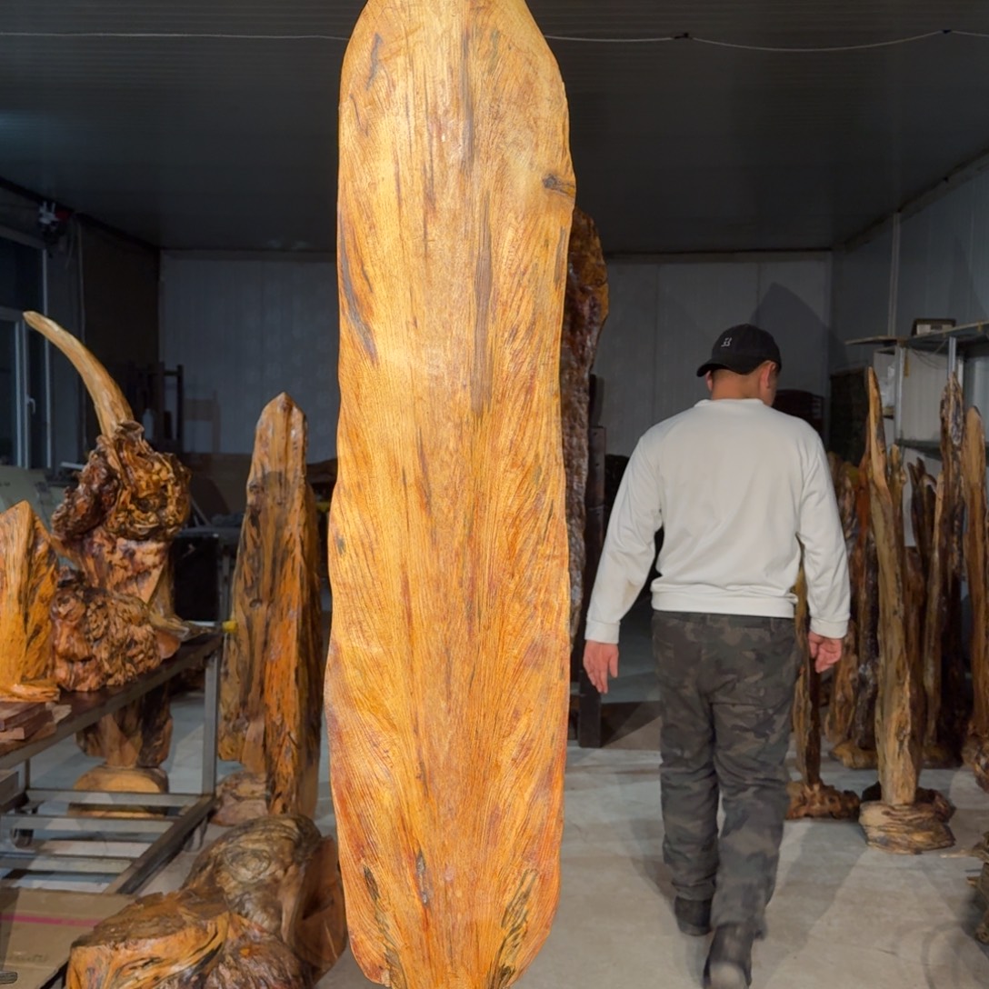 d***w木佳友琥珀木摆件48