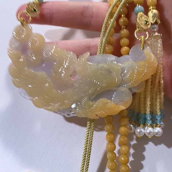 翡翠未镶嵌颈饰翡翠吊坠