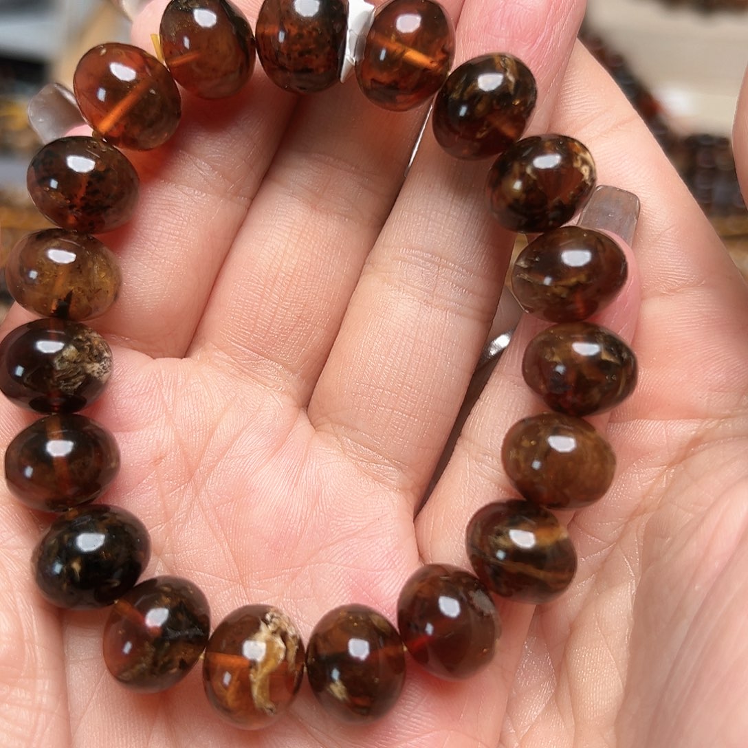 琥珀未镶嵌裸石抚顺琥珀10437十二