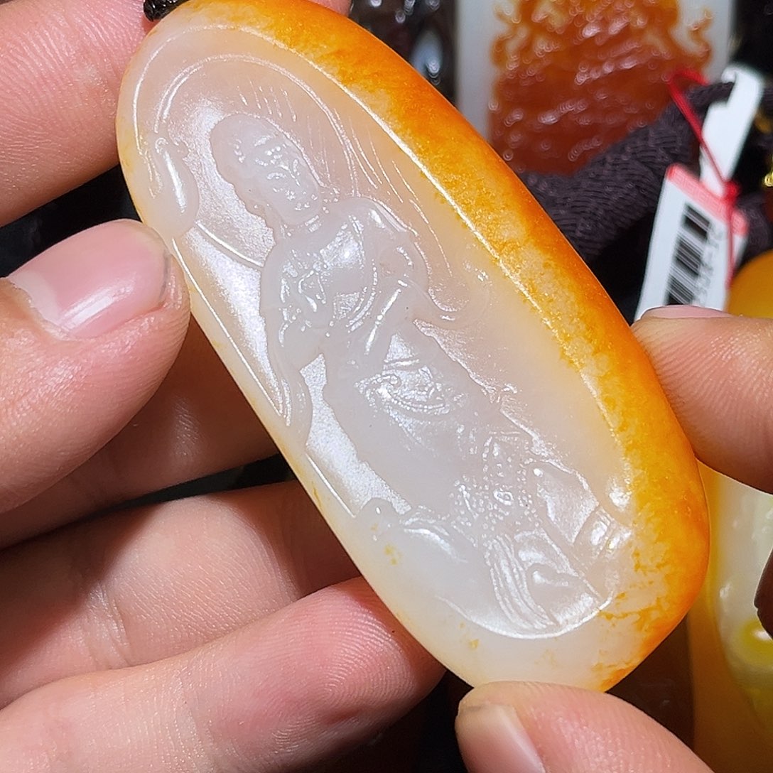 和田玉未镶嵌颈饰CC