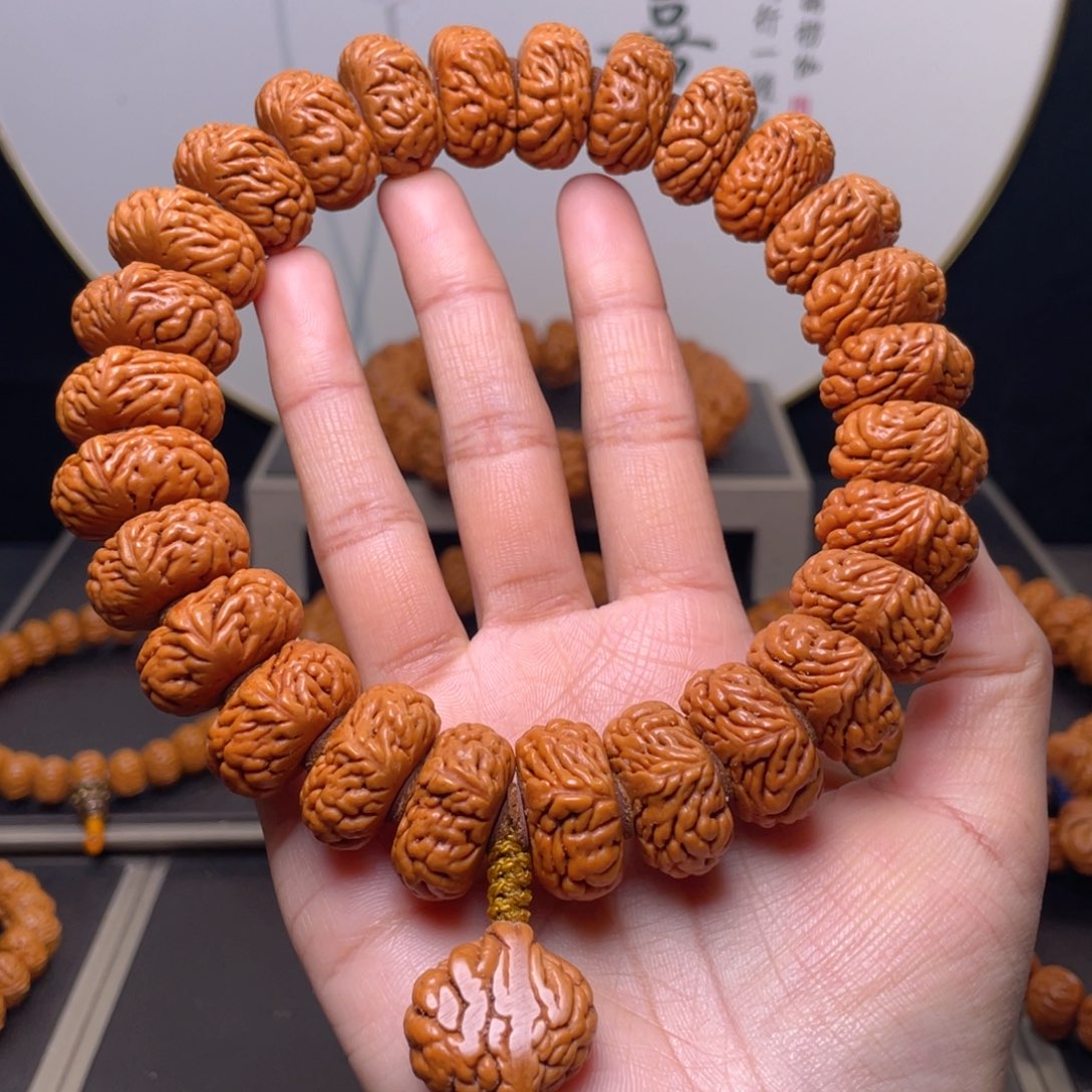 桃核吊坠22尺寸麒麟