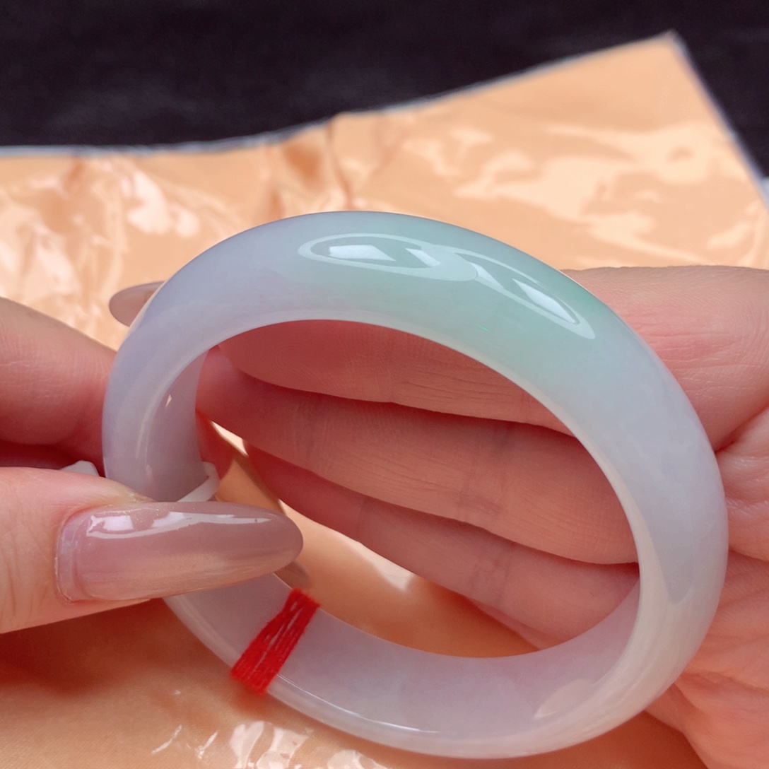 翡翠未镶嵌手镯手镯58