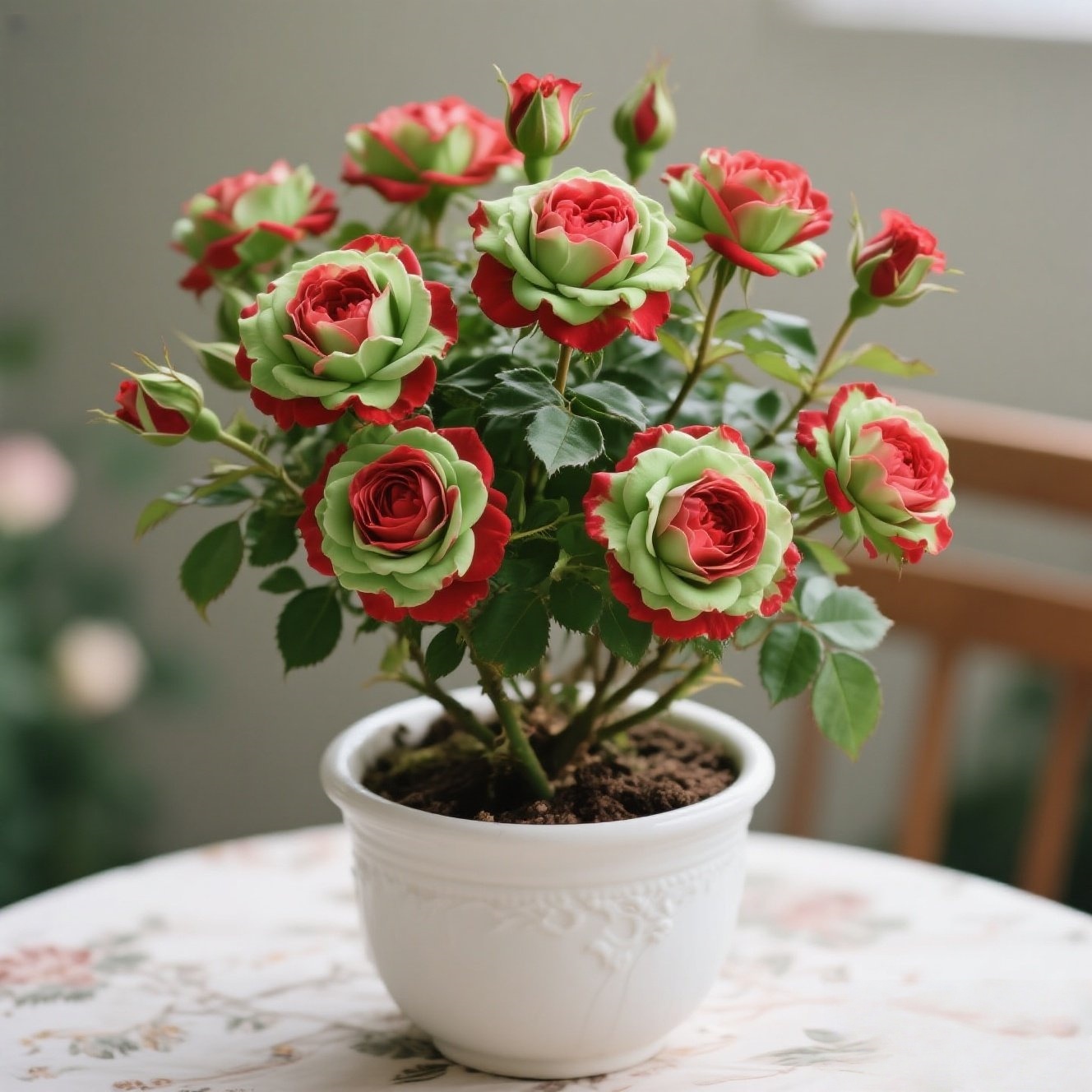 【四季开花】无刺香水玫瑰月季花苗耐寒耐热植物盆栽阳台庭院蔷薇苗