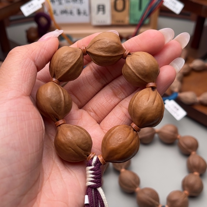 蜡***胖手串/手链橄榄核梅林铁核梅林发货