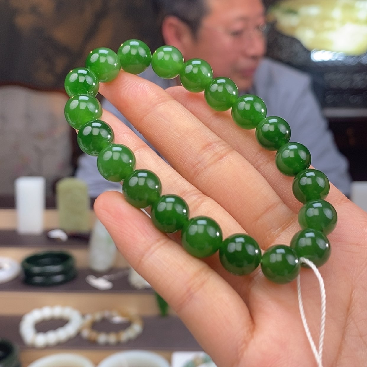 【闪购商品】和田玉手串未镶嵌