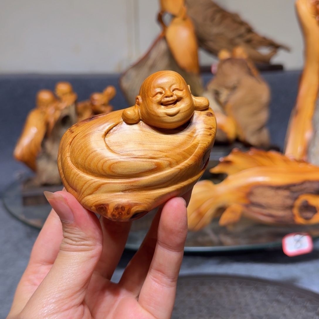柏木（崖柏）崖柏手把件摆件