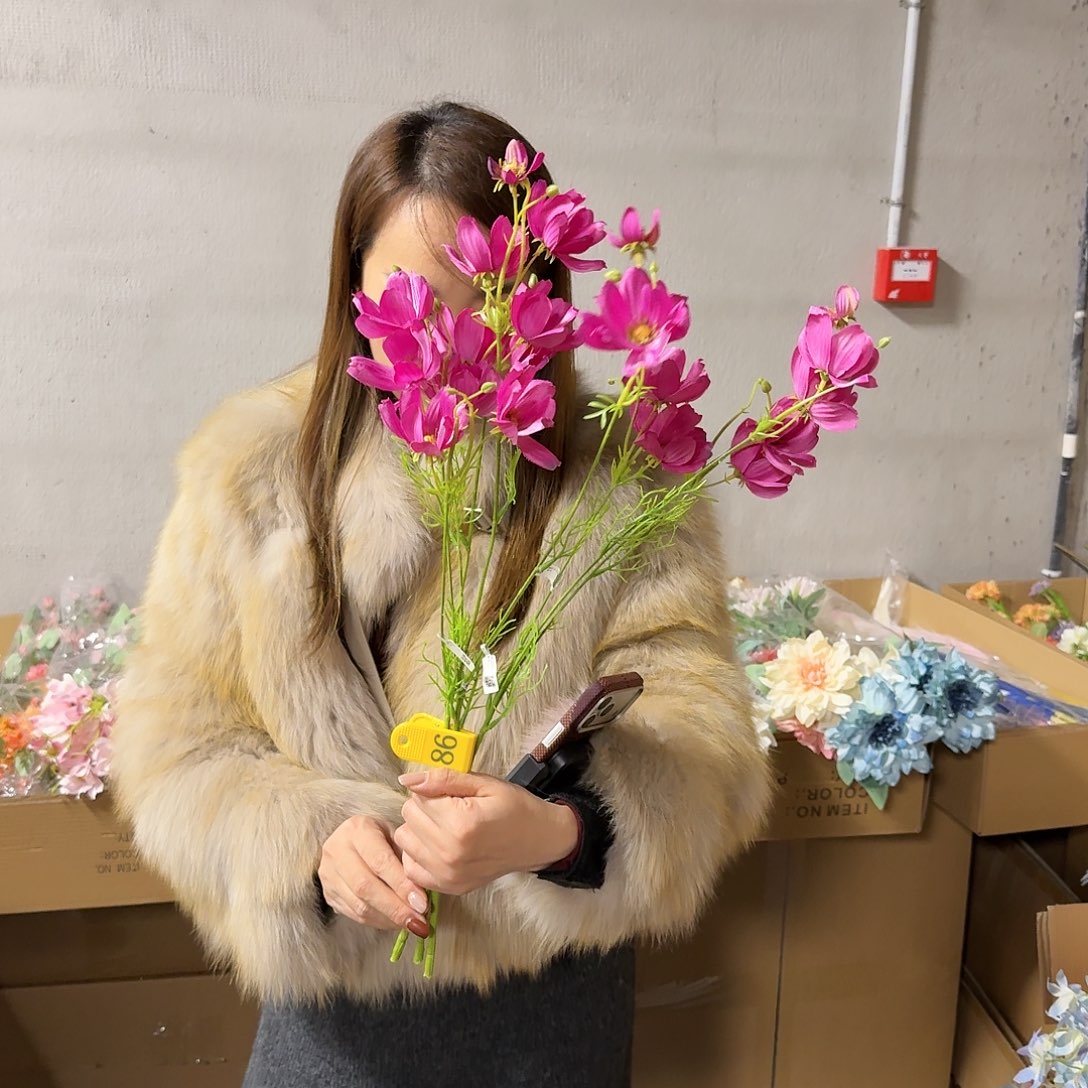 86号「闪购」仿真花，公主请下单