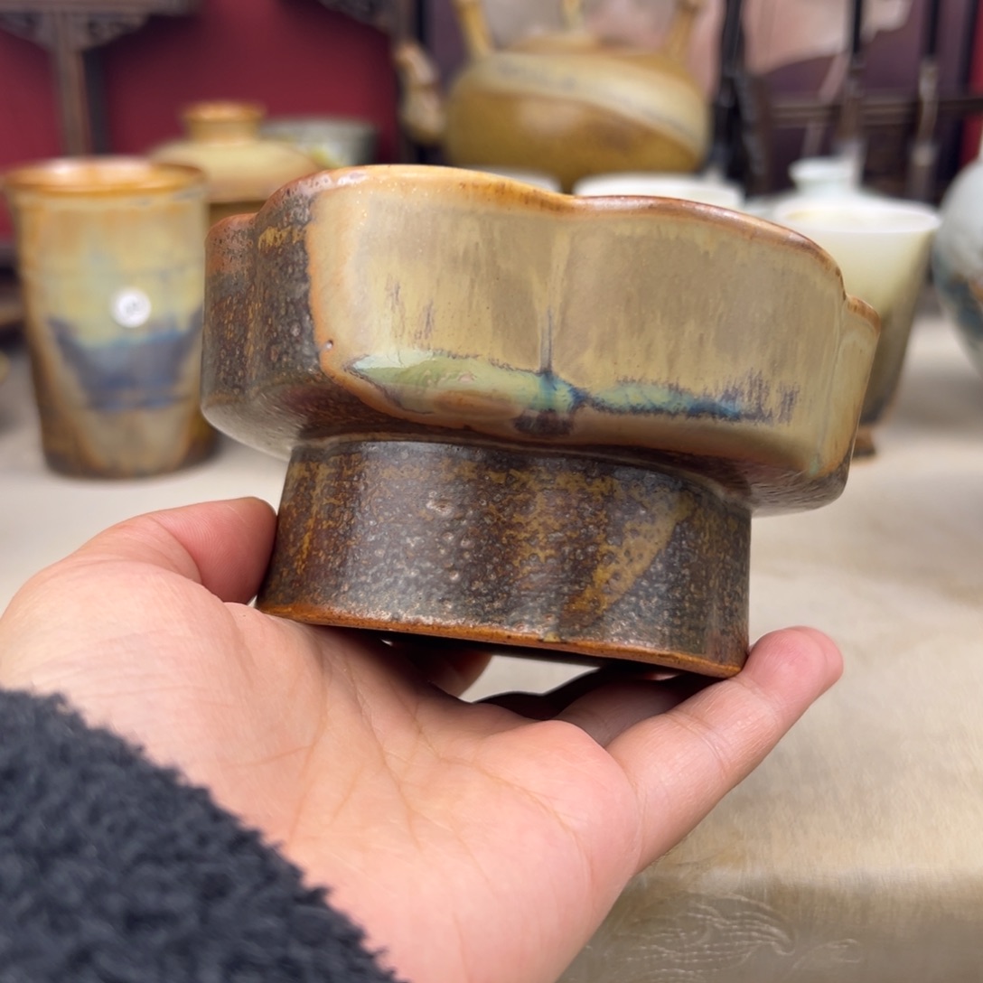 杯纯手工柴烧主人杯