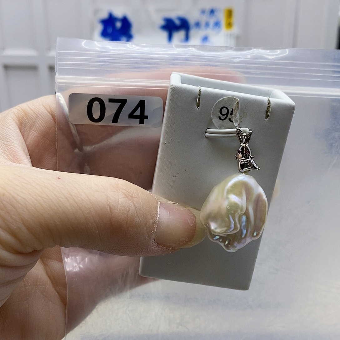 颈饰合金淡水珍珠