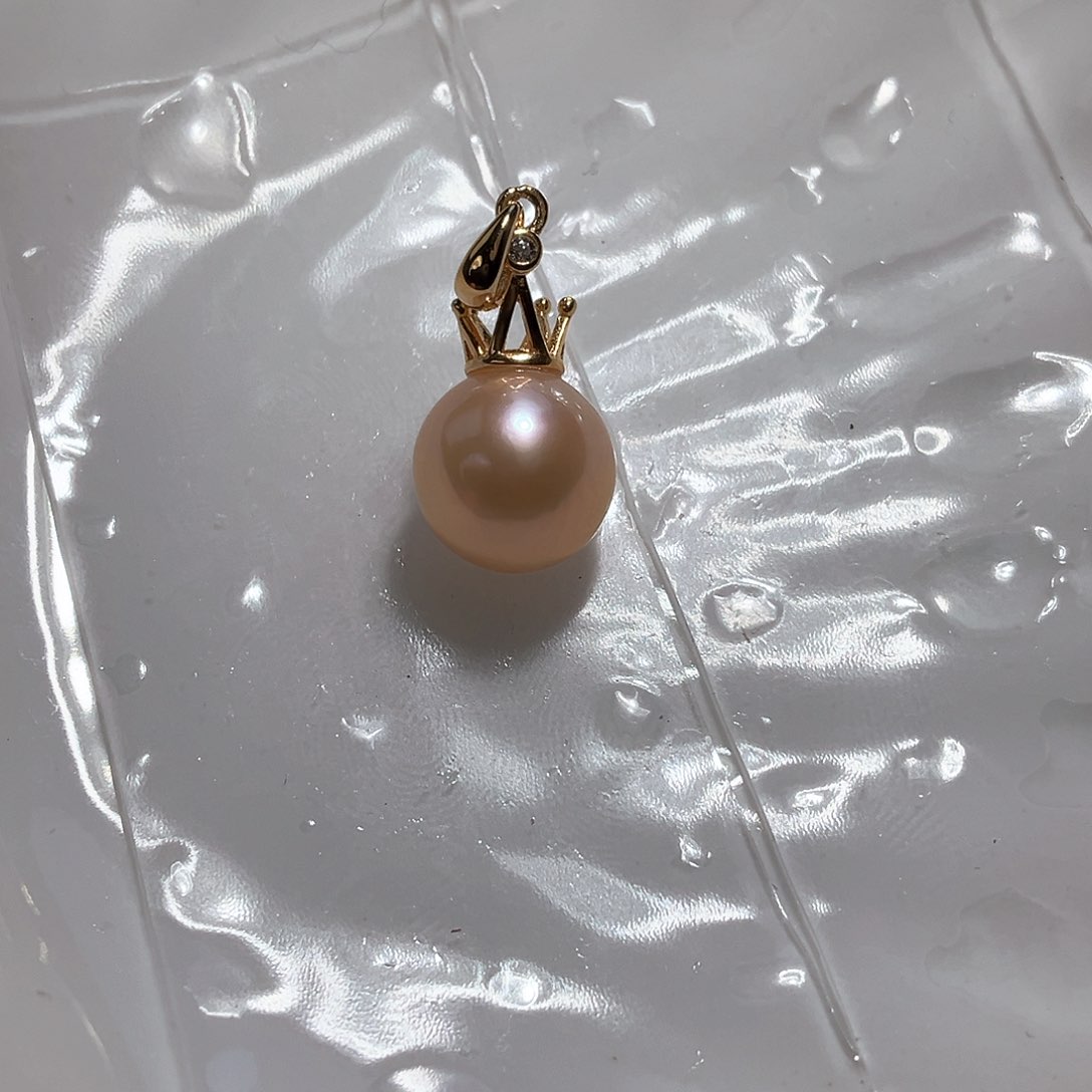 淡水珍珠颈饰银S925镶嵌