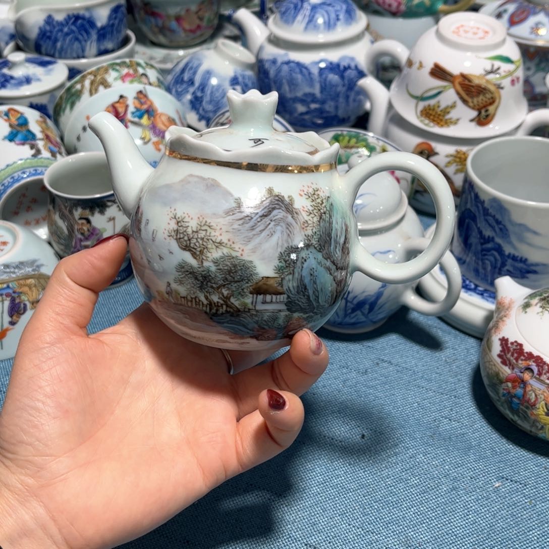 景德镇陶瓷手工手绘