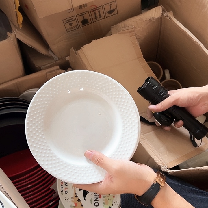 微瑕不退不换不补发 珠点盘3只