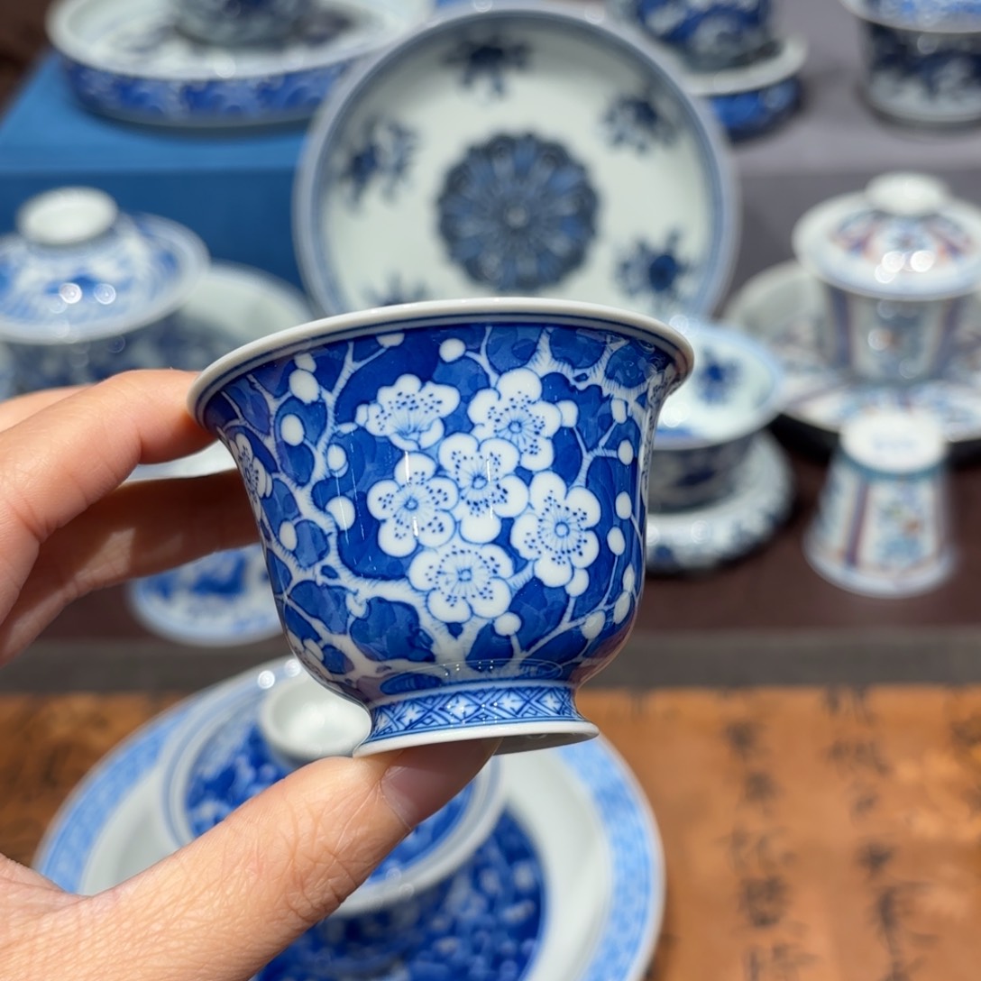 瓷片景德镇纯手工手绘