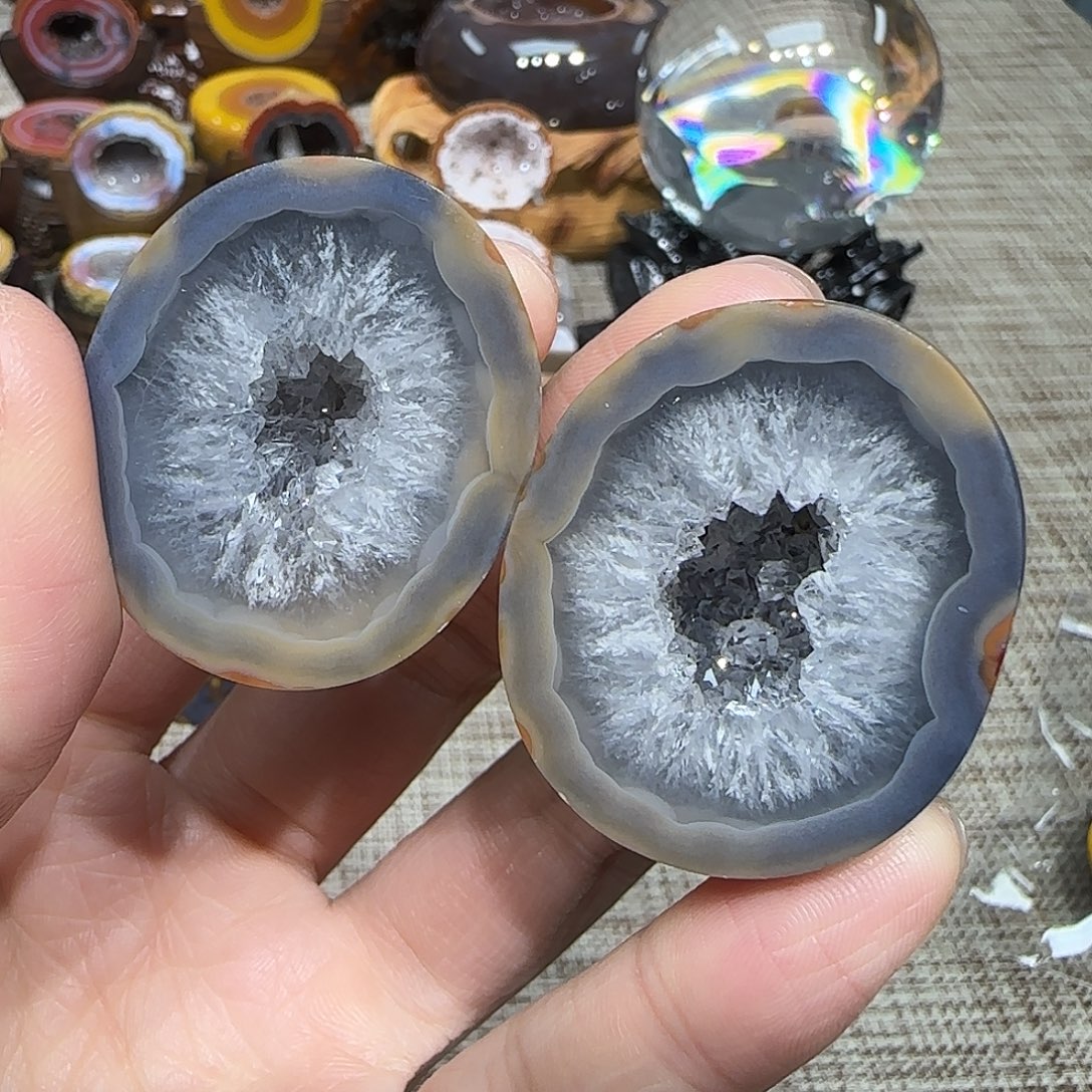 玛瑙/玉髓未镶嵌摆件