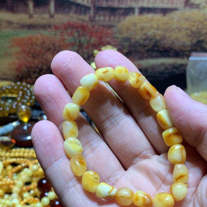 琥珀未镶嵌珠宝奇石