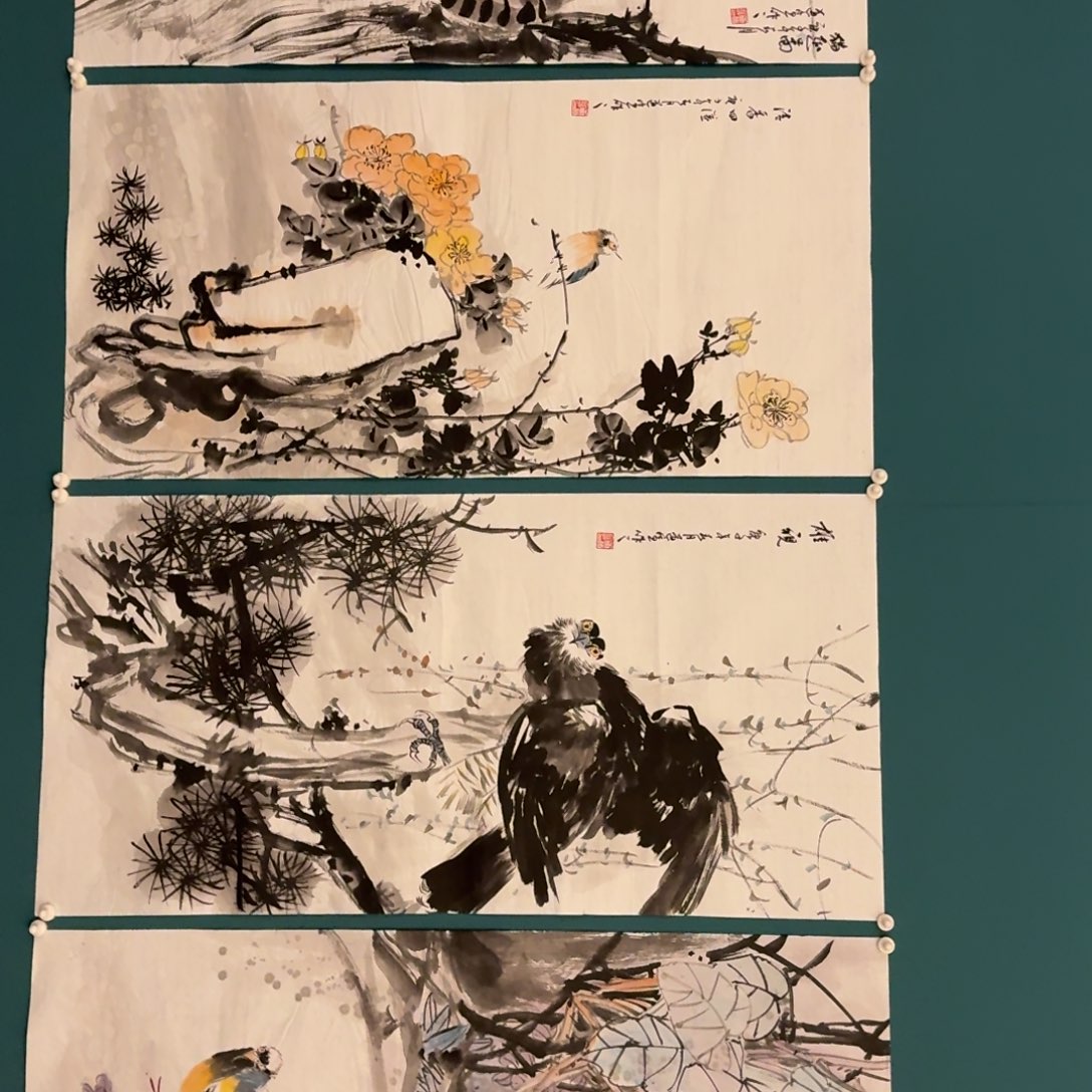 国画董老师画作作品