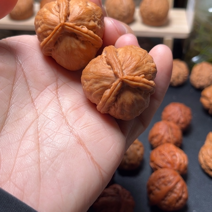 吊坠文玩核桃正奔三楞