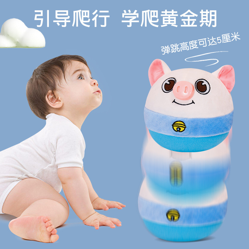 婴儿玩具音乐跳跳球学说话宝宝神器跳跳猪儿童蹦蹦跳跳球