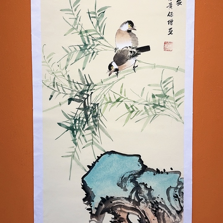 国画书法作品多次参加