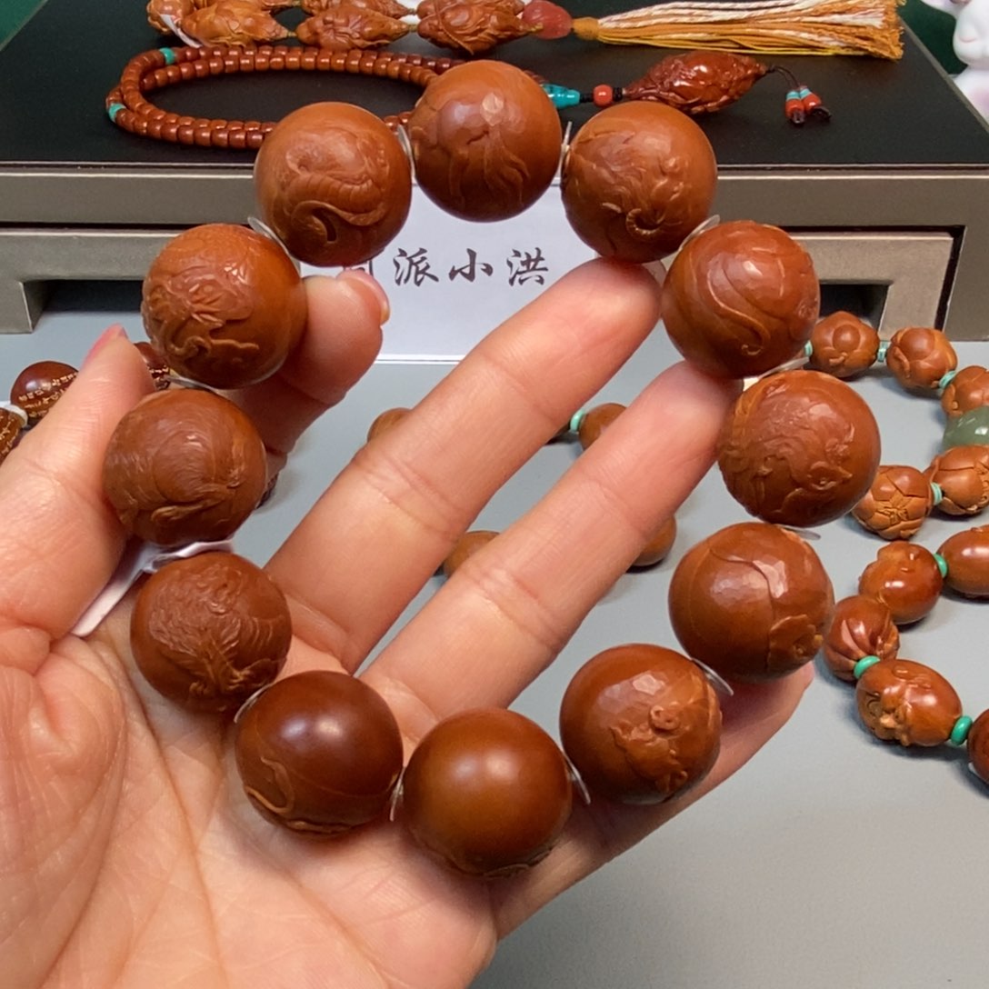 手串/手链橄榄核十二生肖