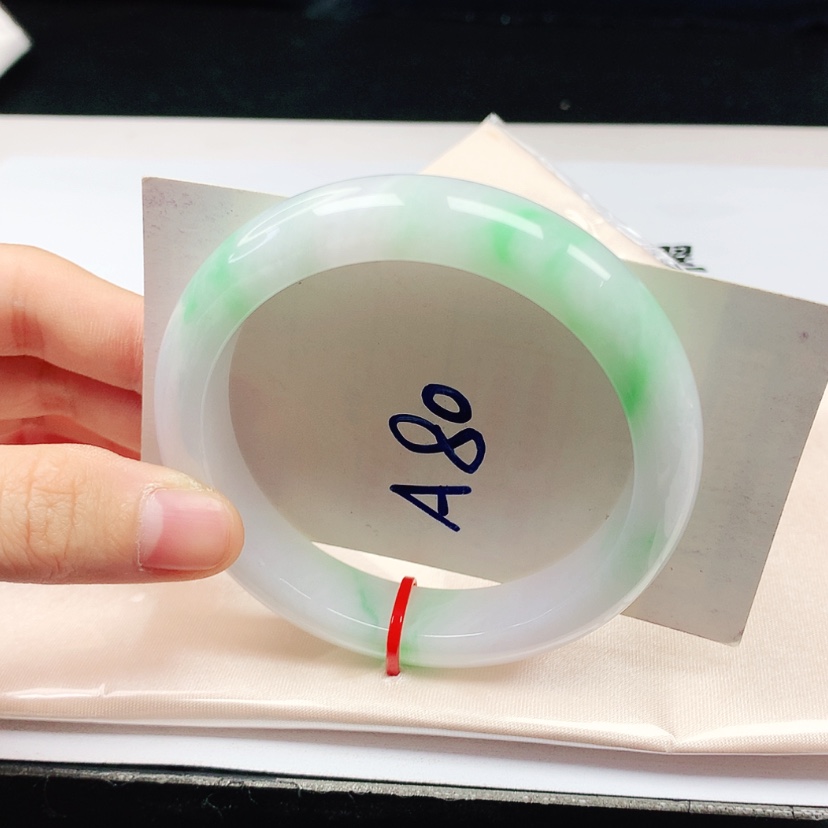 【闪购商品】翡翠手镯未镶嵌天然缅甸a货手镯56+