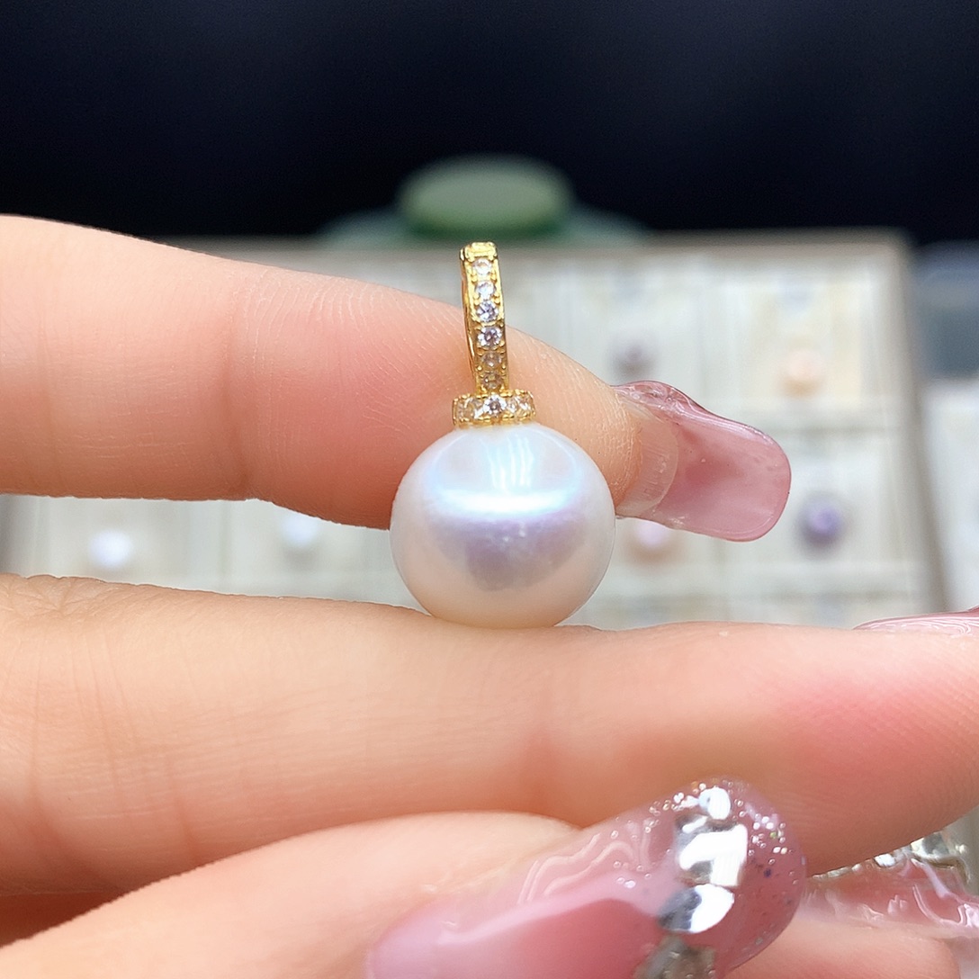 淡水珍珠颈饰合金