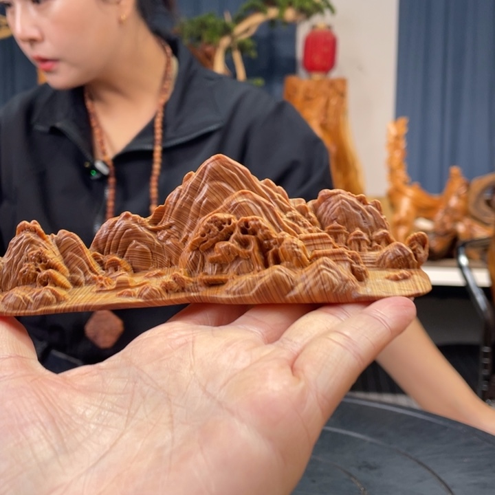 柏木（崖柏）手把件
