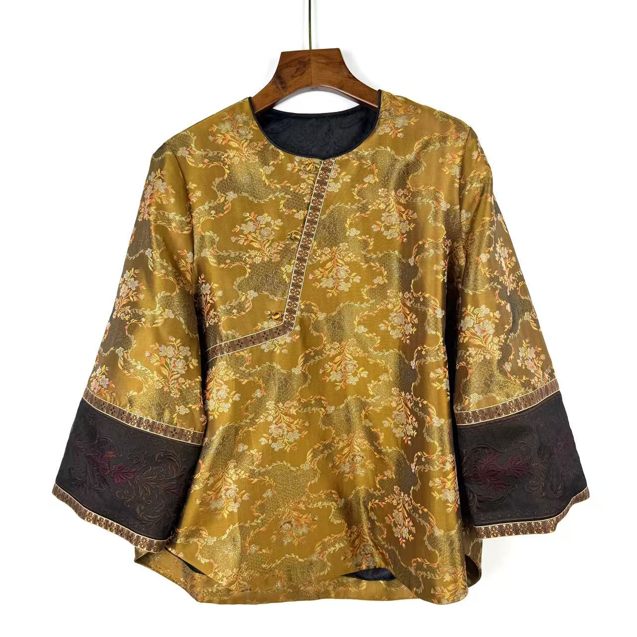 寻知·朱总原创设计XZS165Y金縠绛熵​上衣