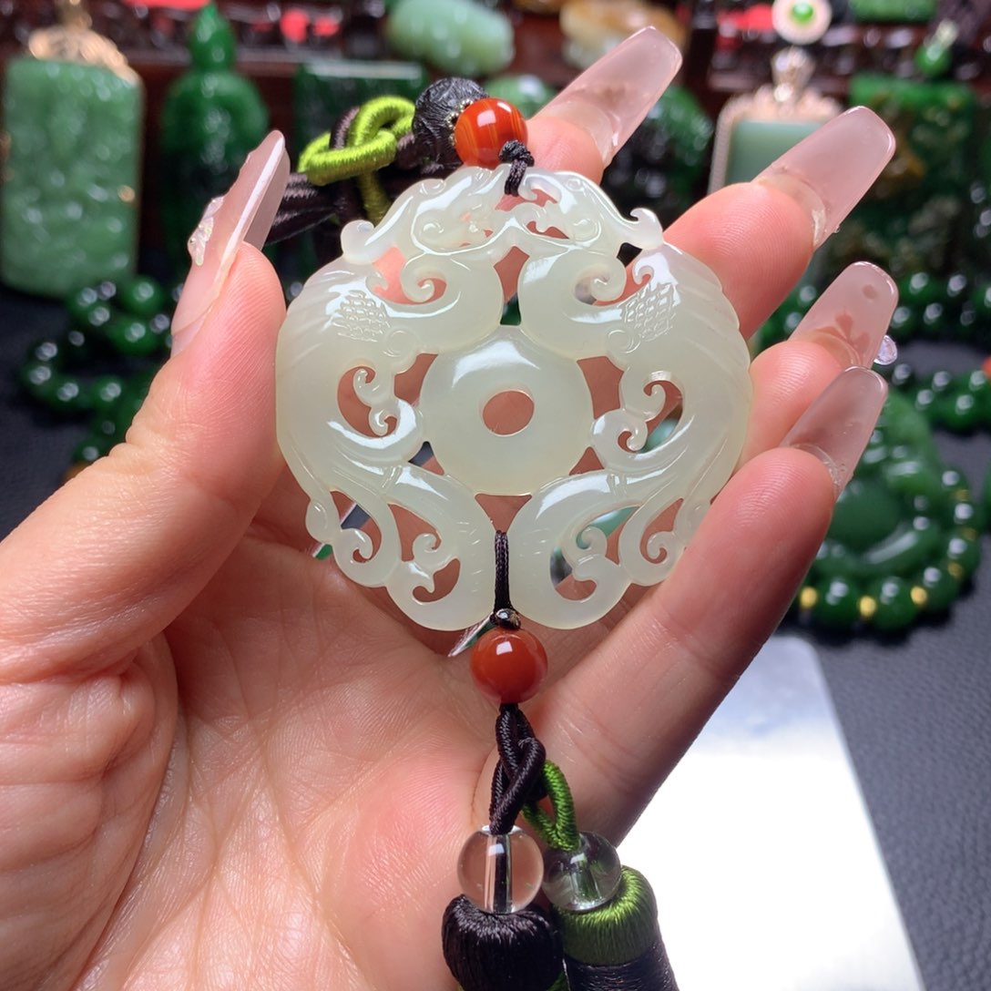 和田玉挂件未镶嵌