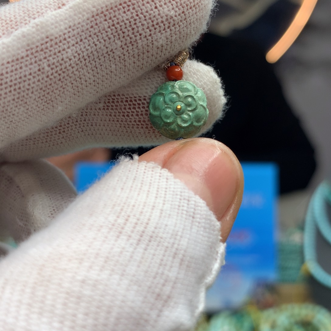 绿松石挂件未镶嵌