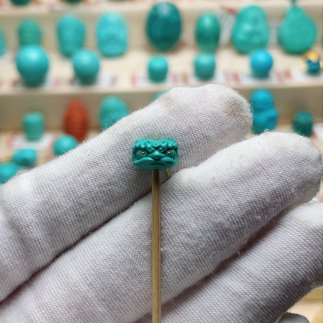 绿松石配饰未镶嵌