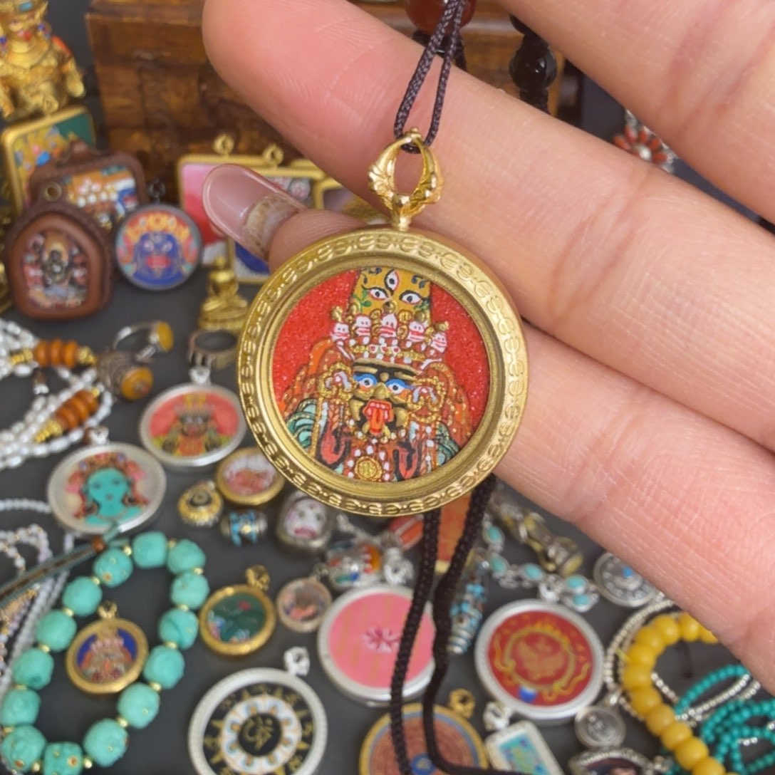 泥塑V*?藏传菩提金属