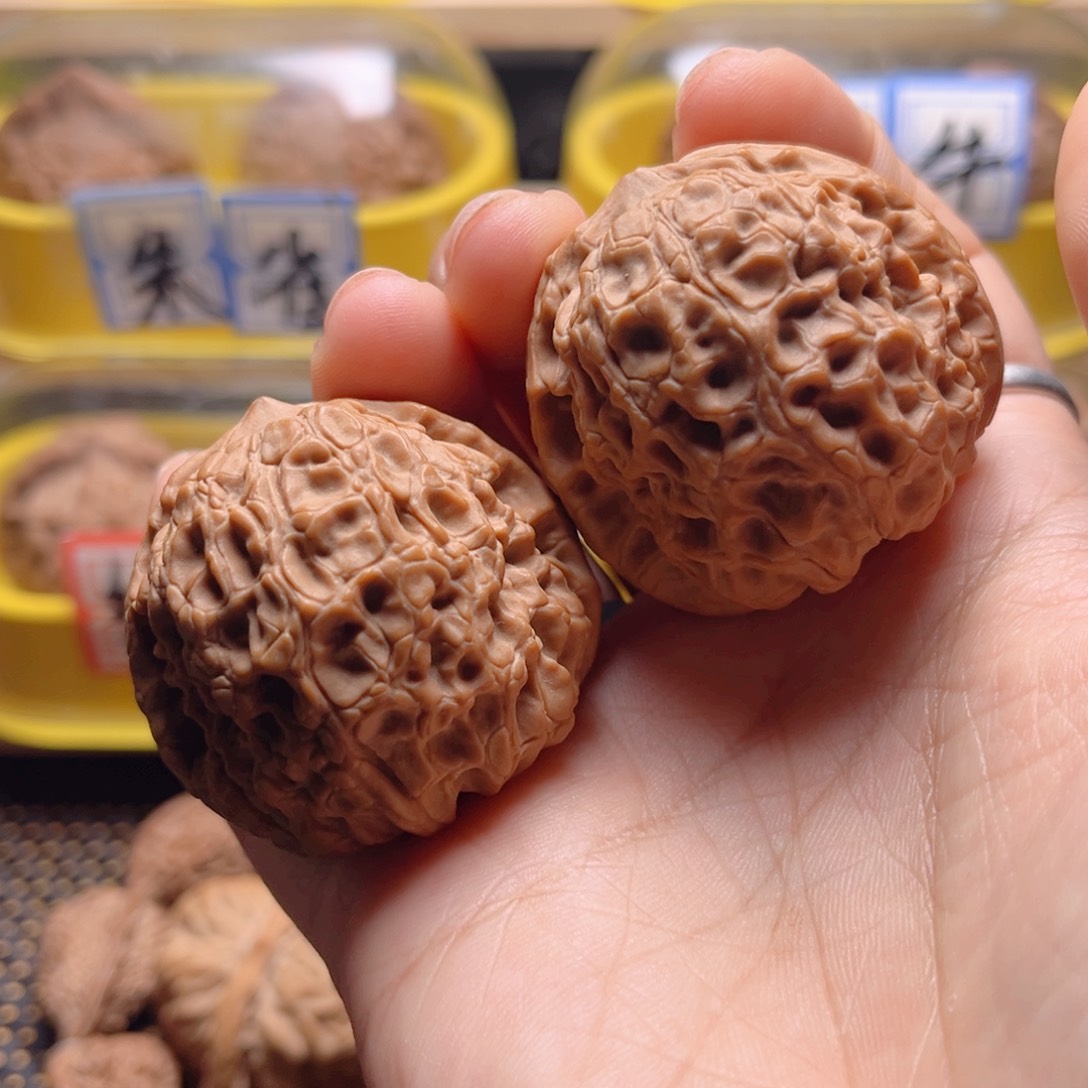 文玩核桃把件大团圆