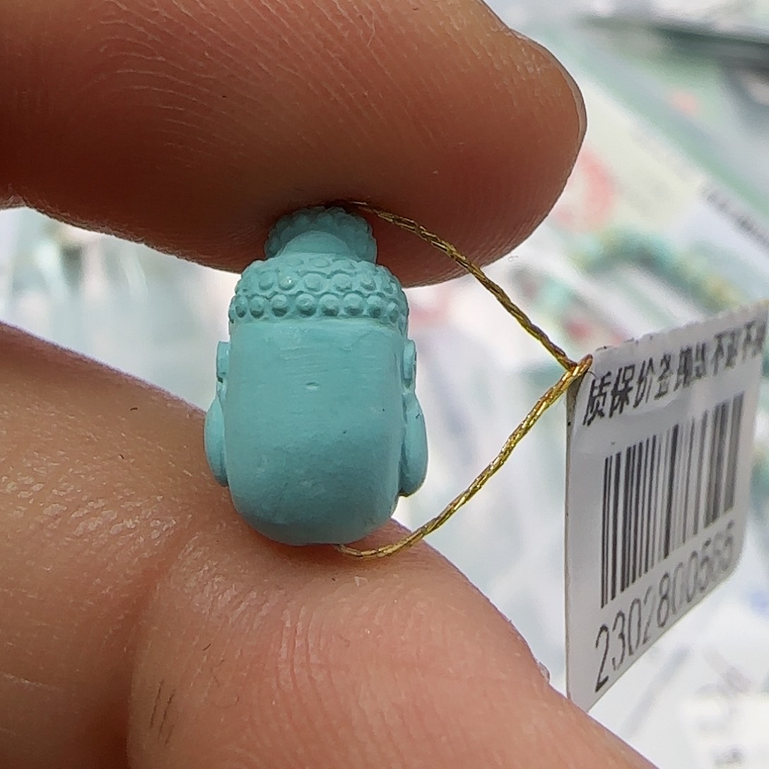 绿松石珠宝半成品未镶嵌