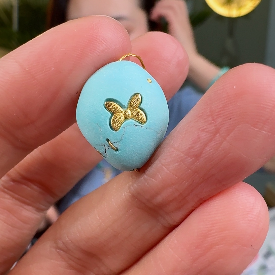 绿松石珠宝奇石未镶嵌