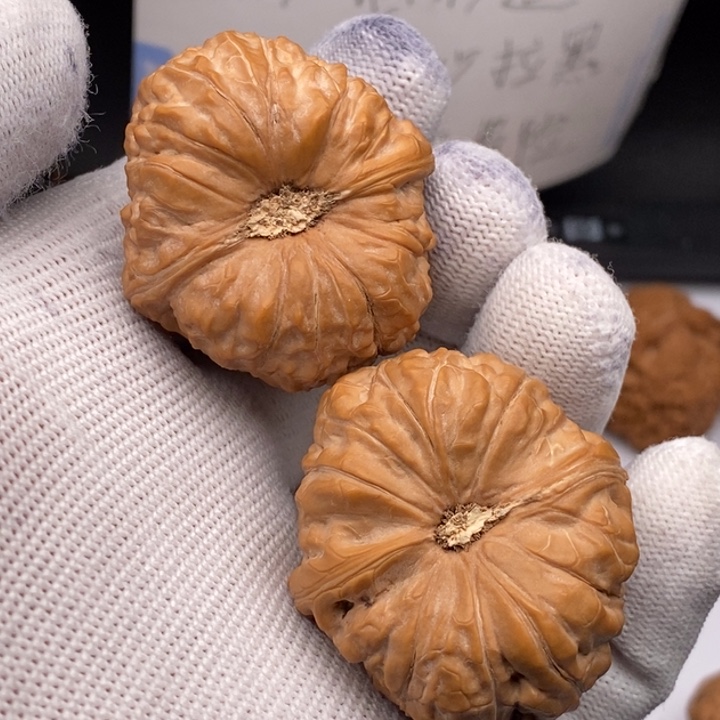 文玩核桃把件南瓜墩39