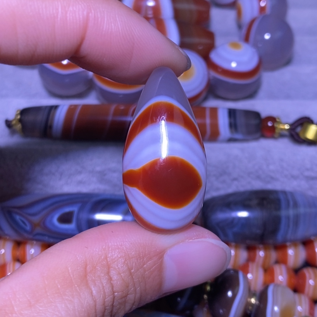 玛瑙/玉髓未镶嵌颈饰