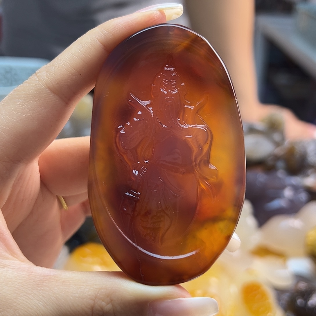 玛瑙/玉髓未镶嵌吊坠(不含链)